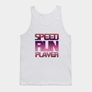 Speedrun player Tank Top